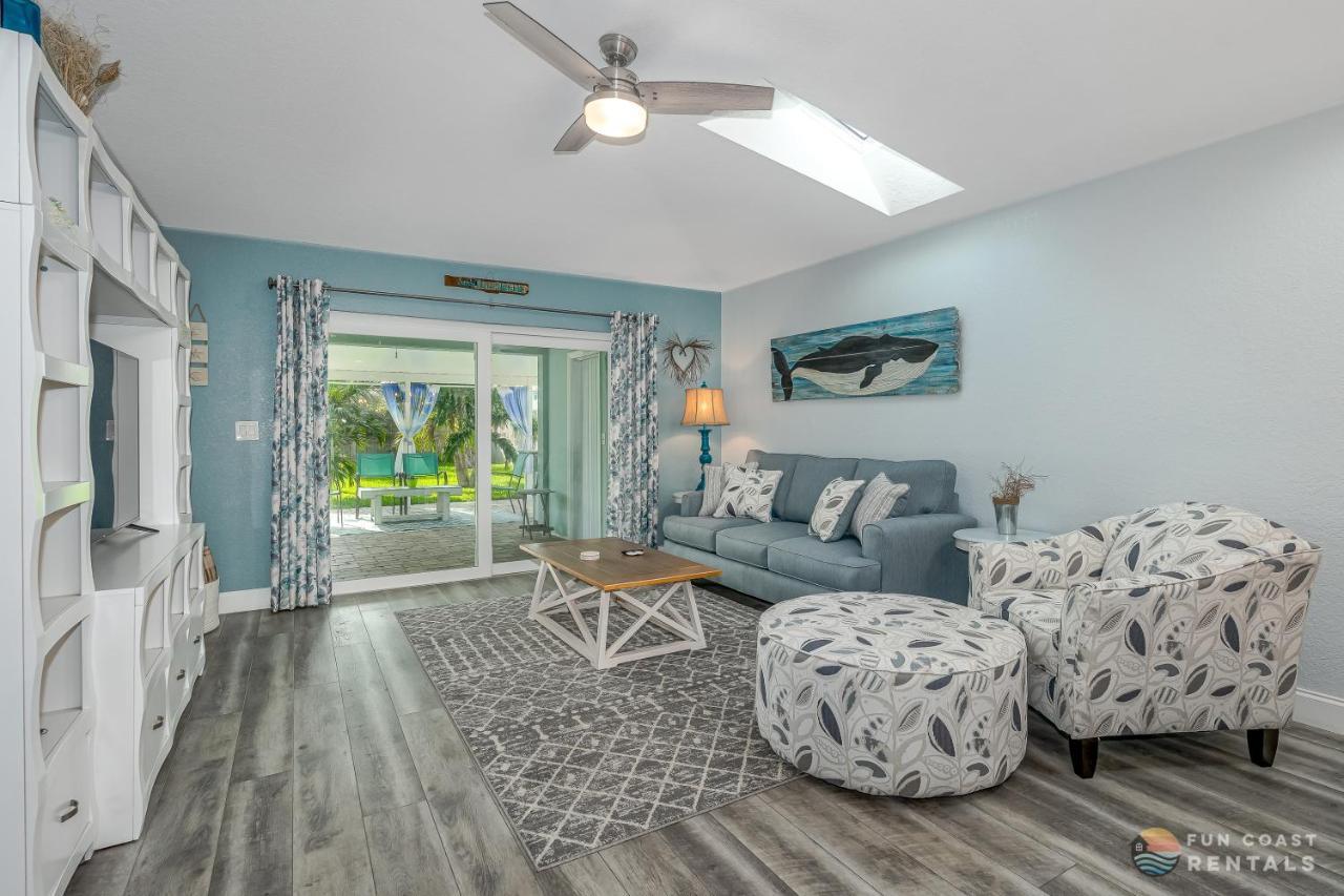 Dog Friendly Home Wprivate Fenced Yard, Garage & Fire Pit Steps To The Beach! New Smyrna Beach Esterno foto