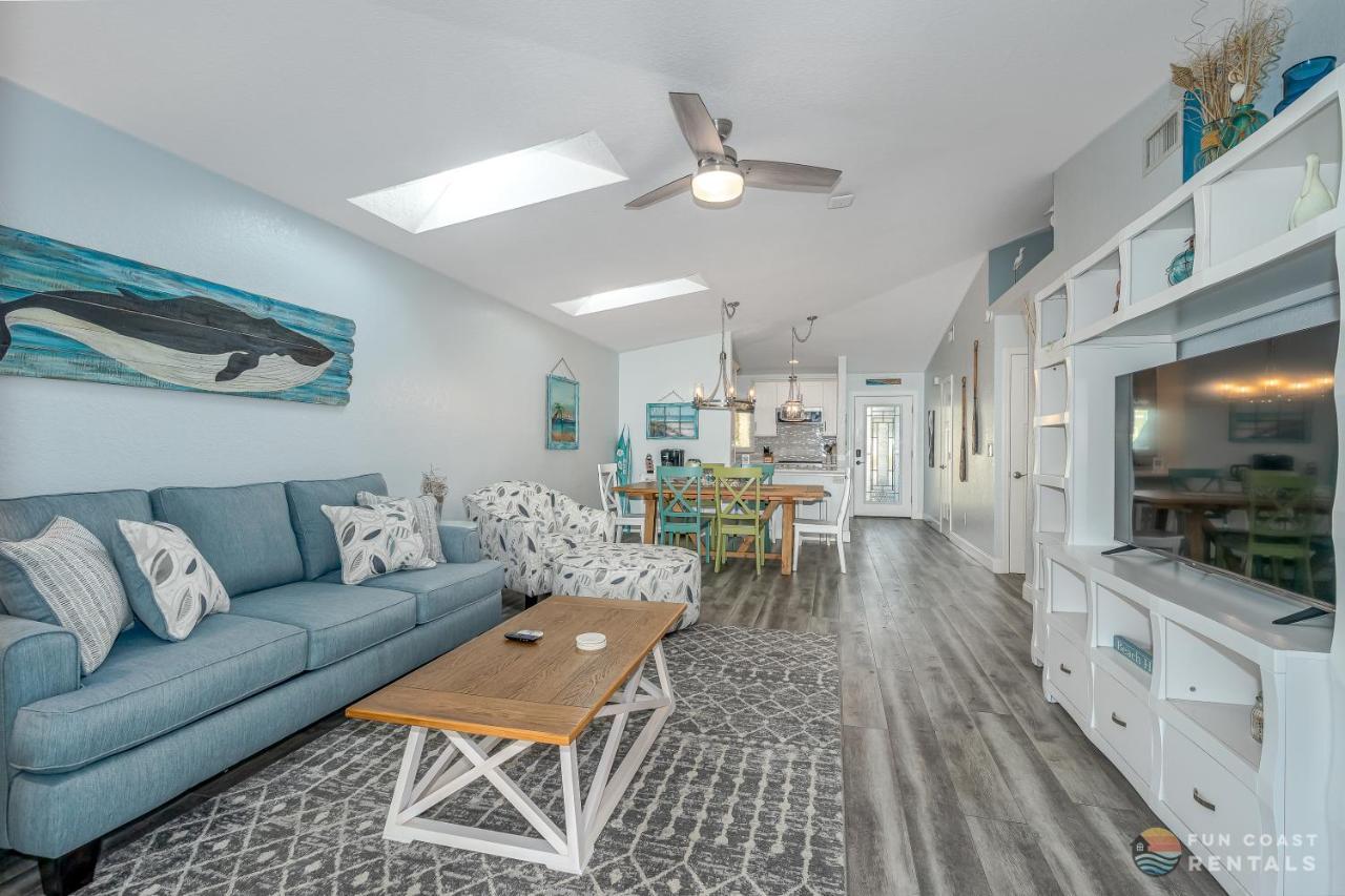 Dog Friendly Home Wprivate Fenced Yard, Garage & Fire Pit Steps To The Beach! New Smyrna Beach Esterno foto
