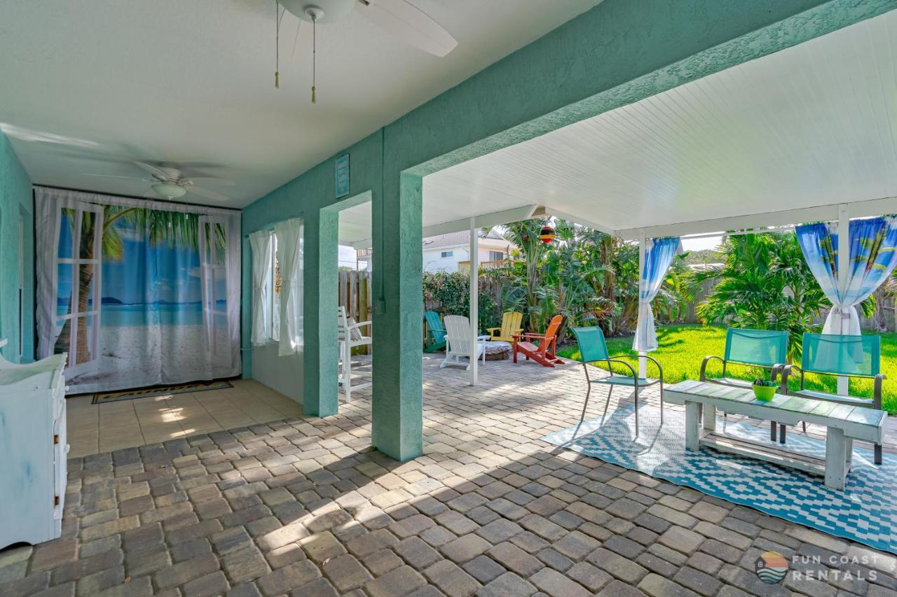 Dog Friendly Home Wprivate Fenced Yard, Garage & Fire Pit Steps To The Beach! New Smyrna Beach Esterno foto