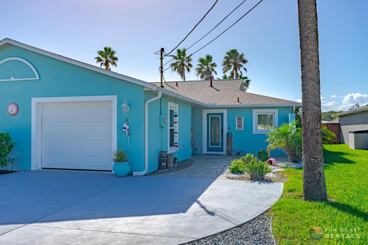 Dog Friendly Home Wprivate Fenced Yard, Garage & Fire Pit Steps To The Beach! New Smyrna Beach Esterno foto