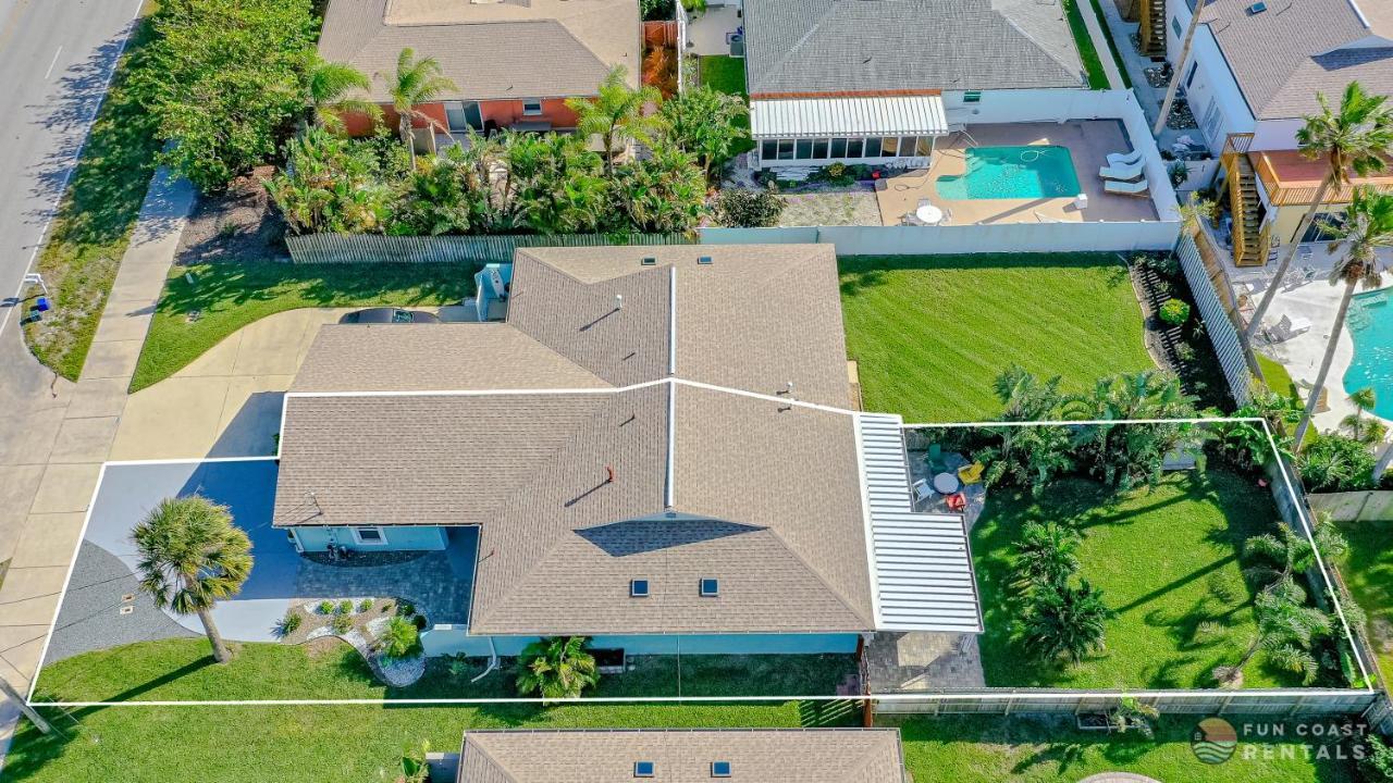 Dog Friendly Home Wprivate Fenced Yard, Garage & Fire Pit Steps To The Beach! New Smyrna Beach Esterno foto