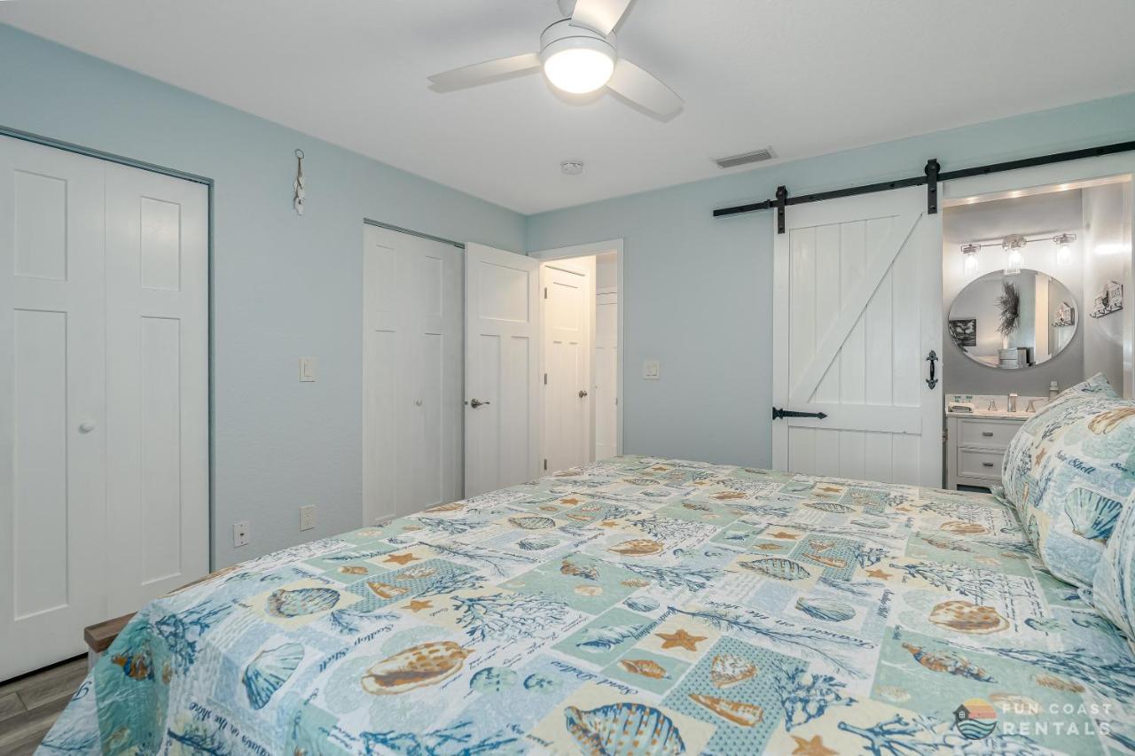 Dog Friendly Home Wprivate Fenced Yard, Garage & Fire Pit Steps To The Beach! New Smyrna Beach Esterno foto