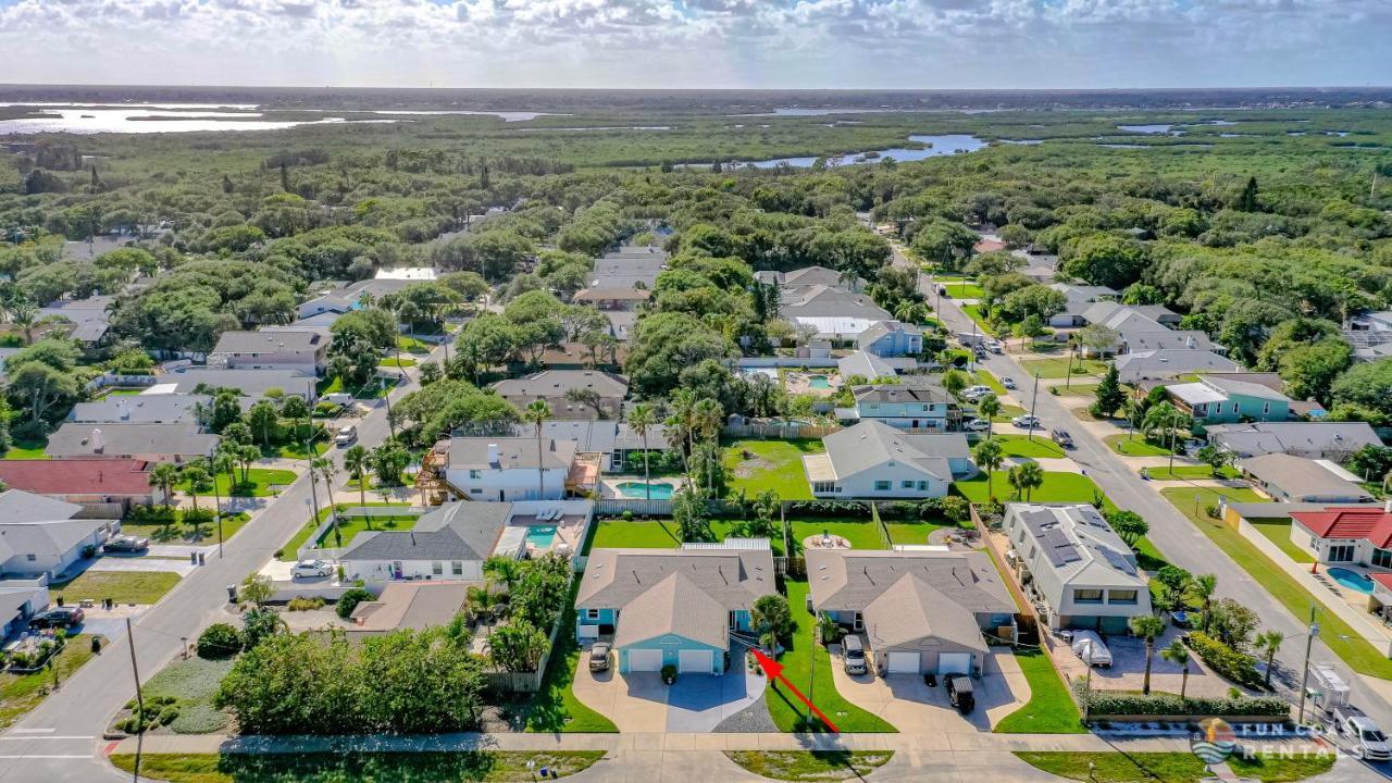 Dog Friendly Home Wprivate Fenced Yard, Garage & Fire Pit Steps To The Beach! New Smyrna Beach Esterno foto