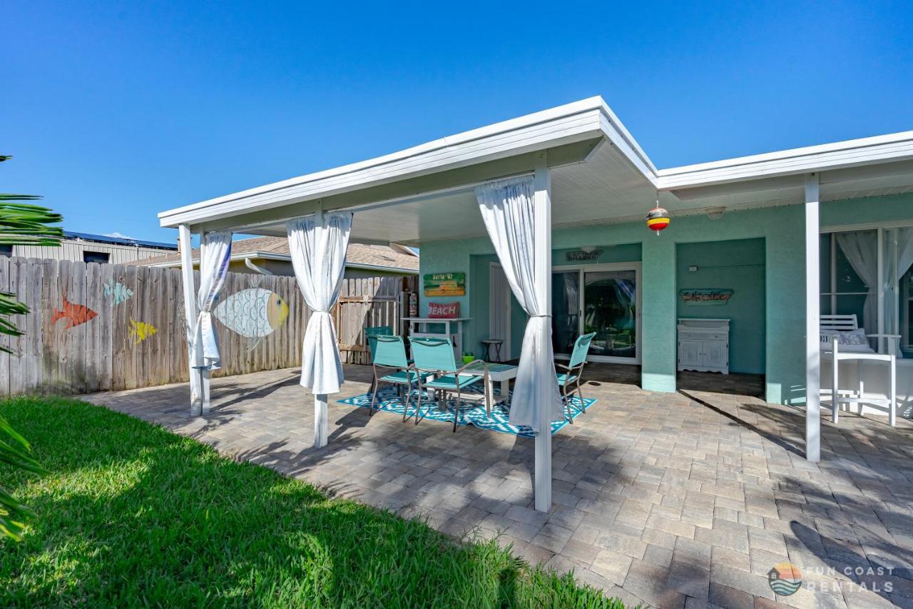 Dog Friendly Home Wprivate Fenced Yard, Garage & Fire Pit Steps To The Beach! New Smyrna Beach Esterno foto
